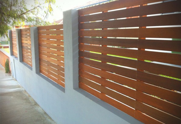 Hardwood Timber Deck Screen