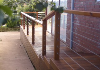 Accessibility ramp deck